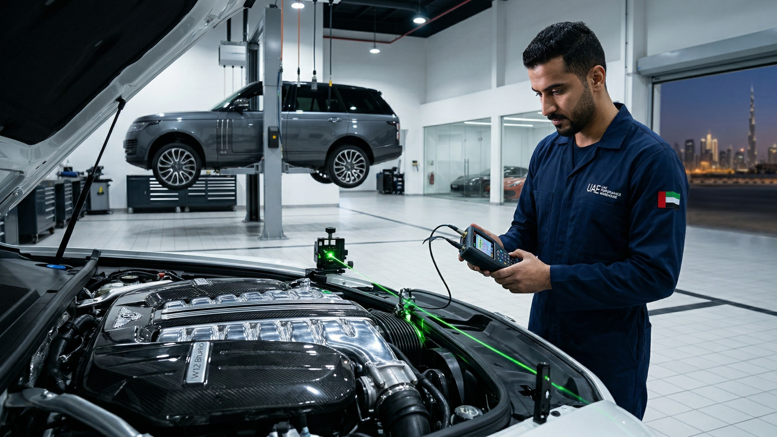 Car Engine Vibration in Dubai