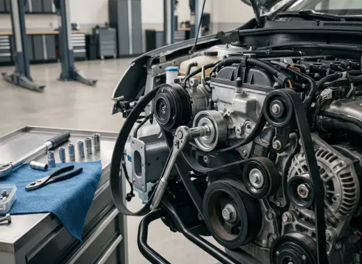 Car AC Belt Replacement in Dubai