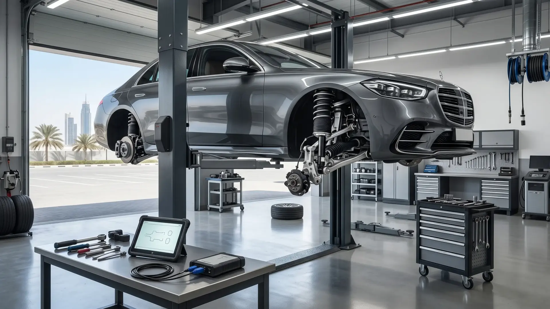 Car Airmatic Suspension Repair in Dubai