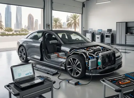 Car Battery Cooling System Repair in Dubai