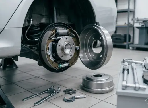 Car Brake Drum Replacement in Dubai