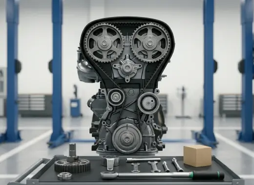 Car Engine Camshaft Belt Repair in Dubai
