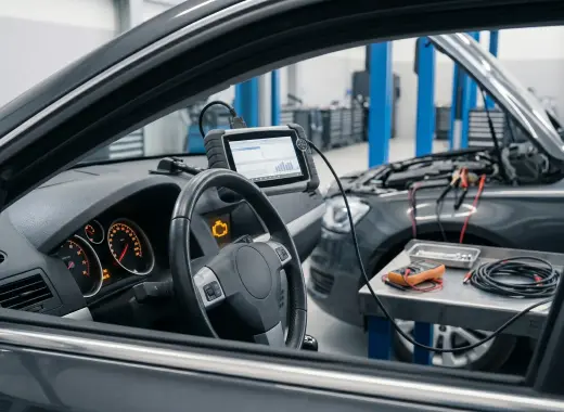 Car Engine Check Light Inspection in Dubai