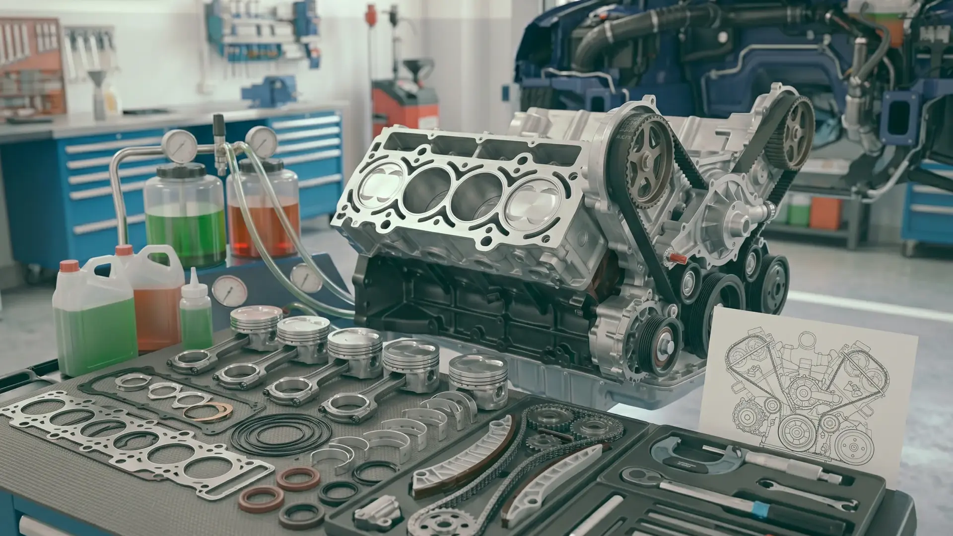Car Engine Kit Replacement in Dubai
