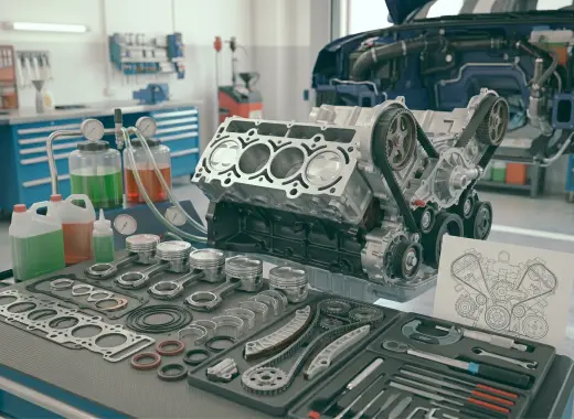 Car Engine Kit Replacement in Dubai