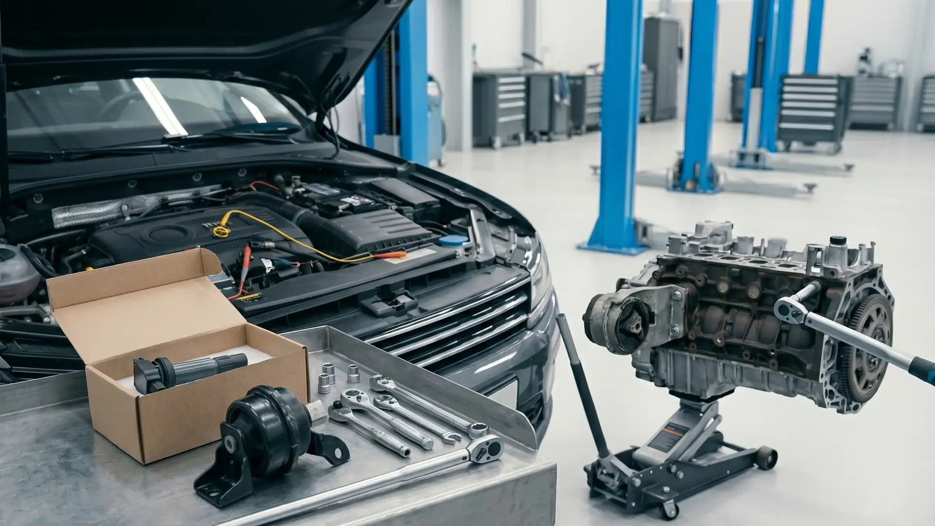 Car Engine Mounts Replacement in Dubai