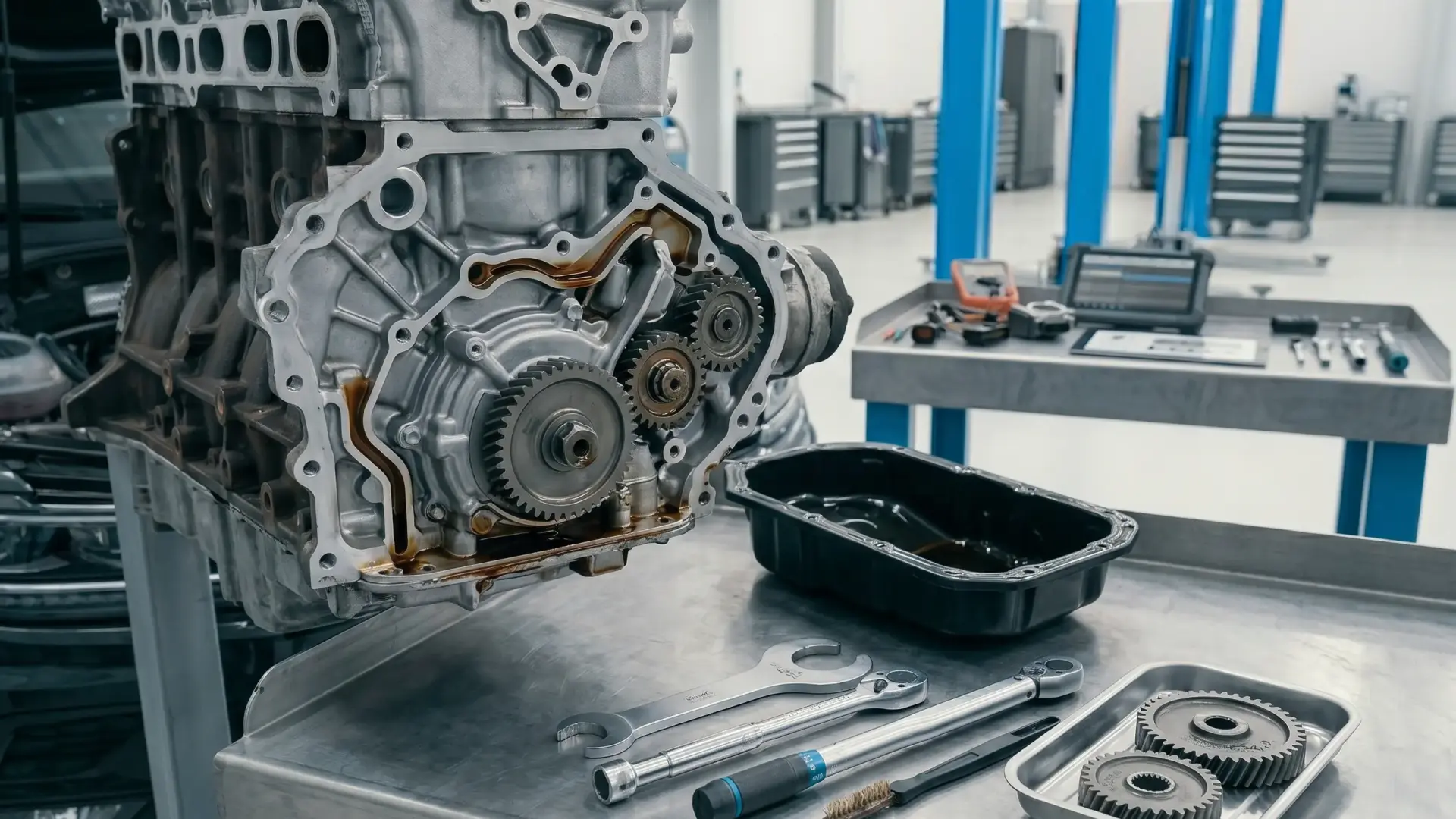 Car Engine Oil Pump Repair in Dubai