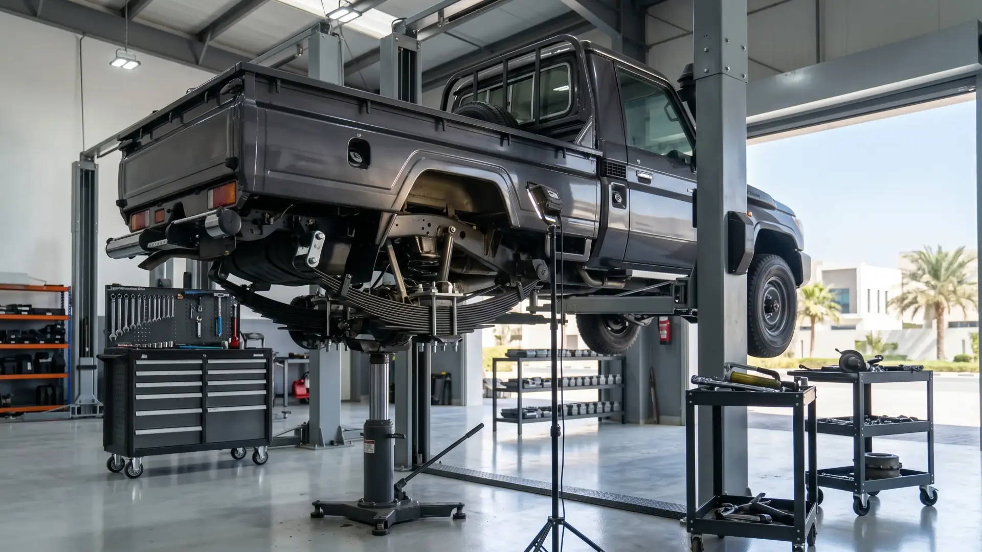 Car Leaf Spring Replacement in Dubai