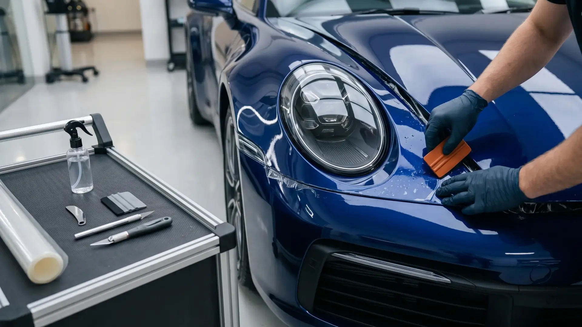 Car Paint Protection Installation in Dubai