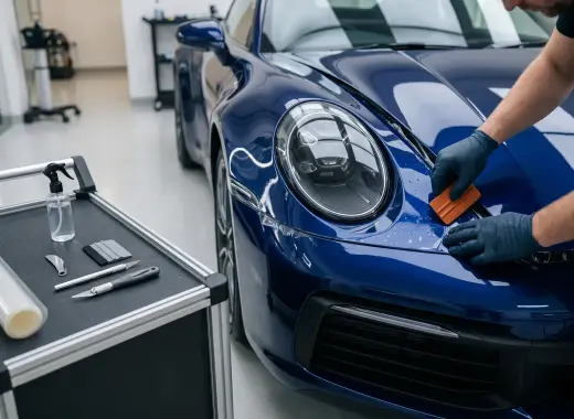 Car Paint Protection Installation in Dubai