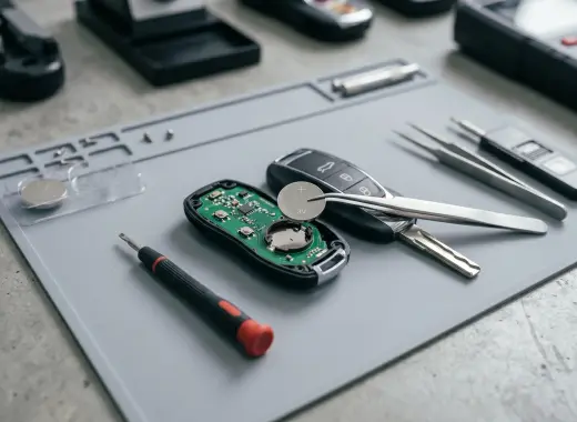 Car Remote Key Battery Replacement in Dubai