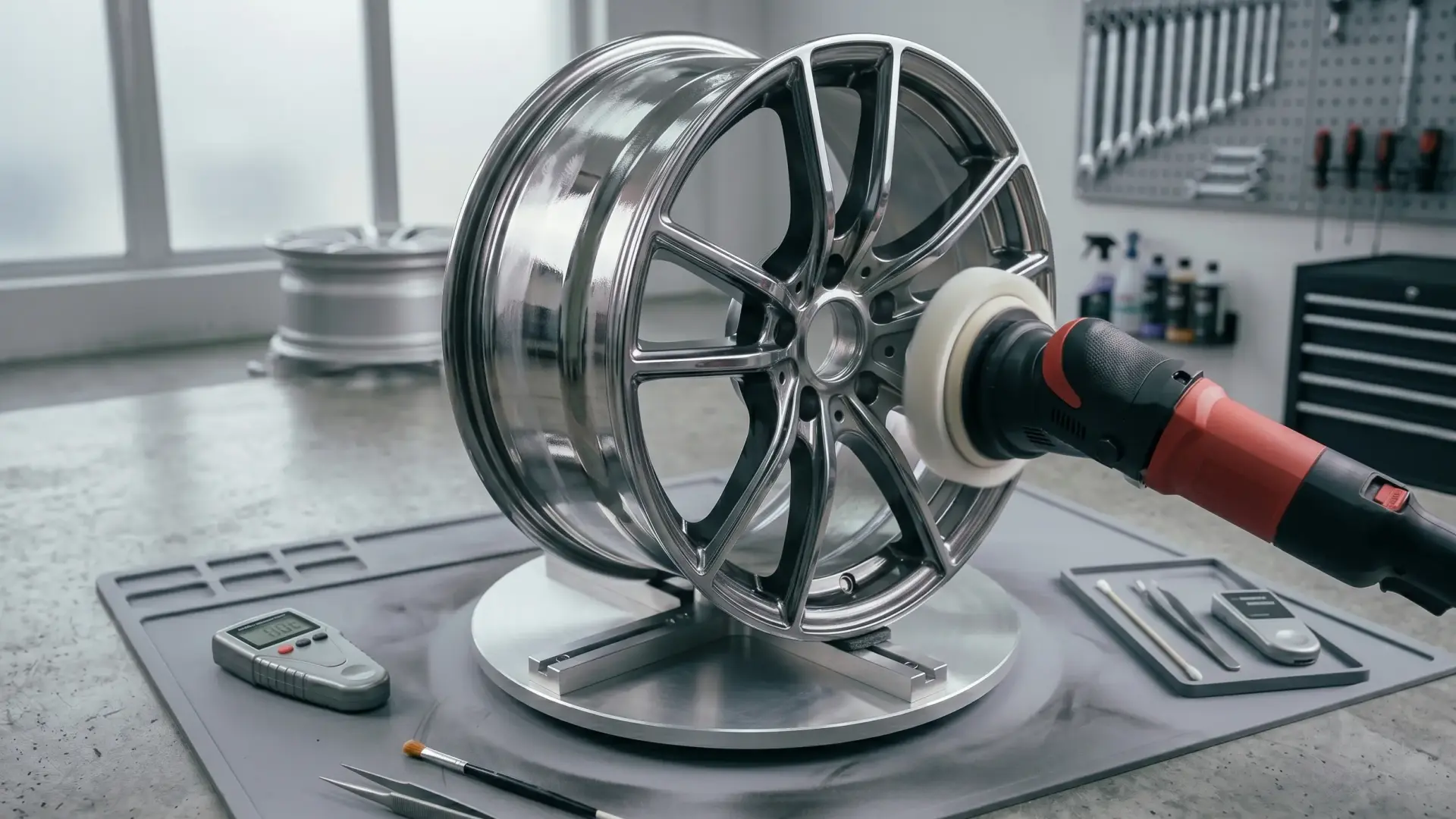 Car Rim Polishing in Dubai