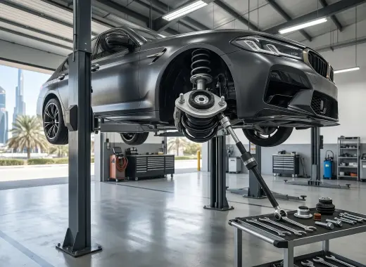 Car Shock Mount Replacement in Dubai