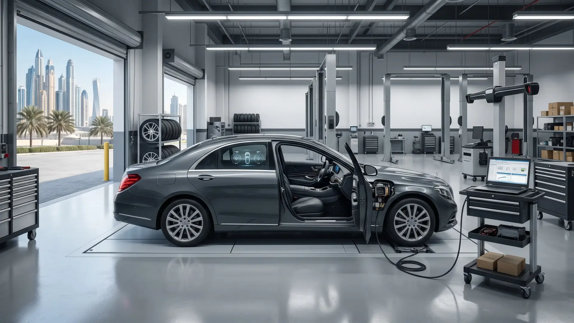 Car Steering Angle Sensor Programming in Dubai