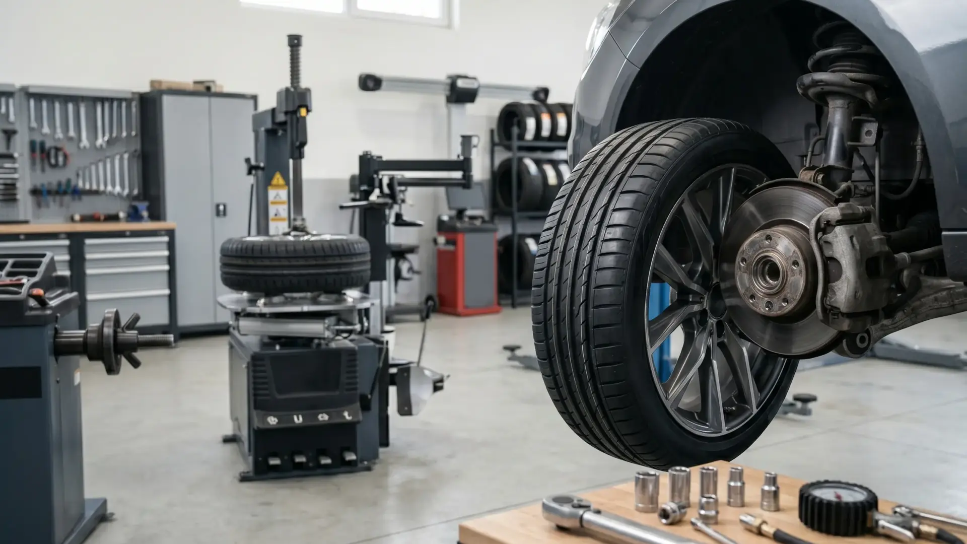 Car Tyre Installation in Dubai