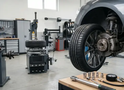 Car Tyre Installation in Dubai