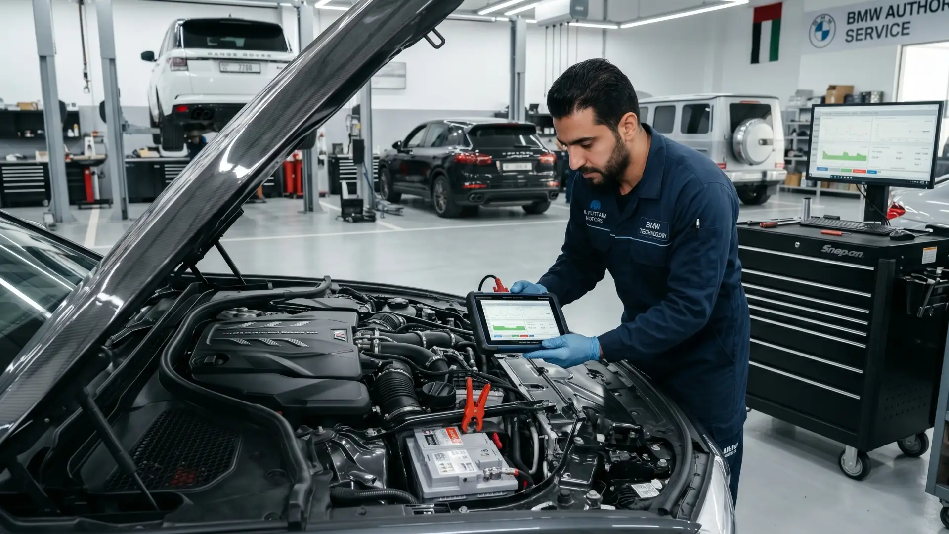 Car Battery Health Check in Dubai