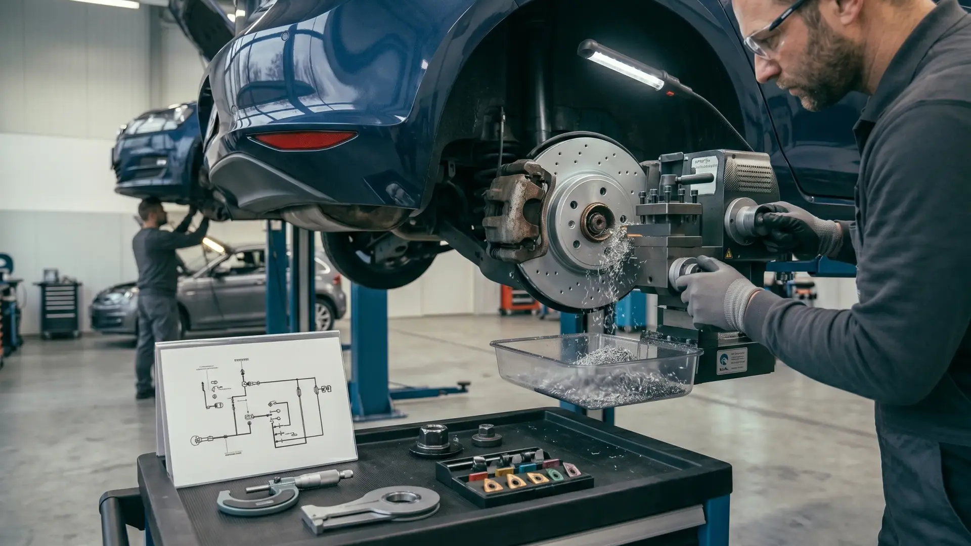 Brake Disc Skimming