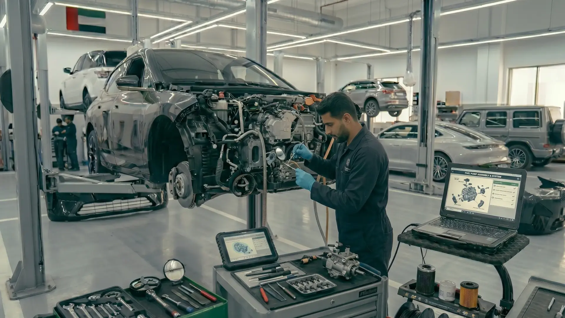 Engine Mounts Replacement in Dubai