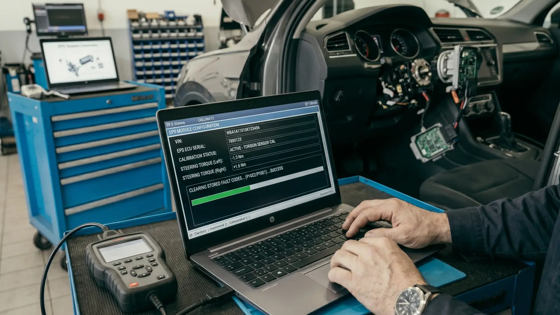 Steering Module Programming