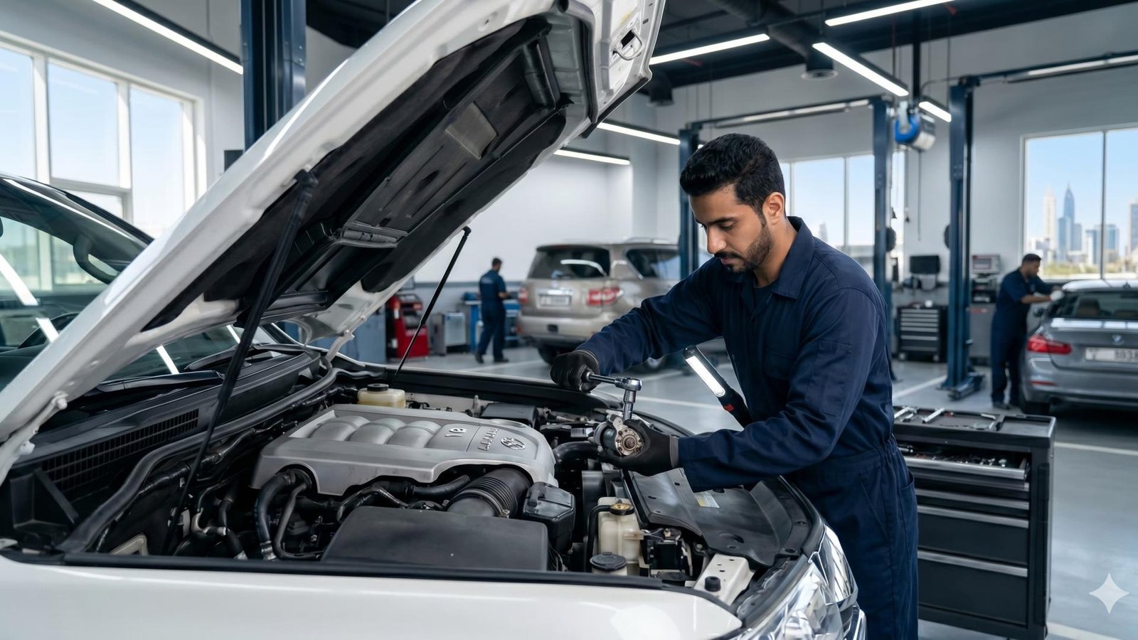 Synthetic Oil Change in Dubai